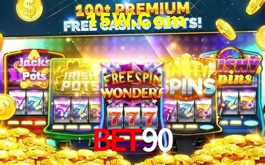 Variedade de jogos na Bet90